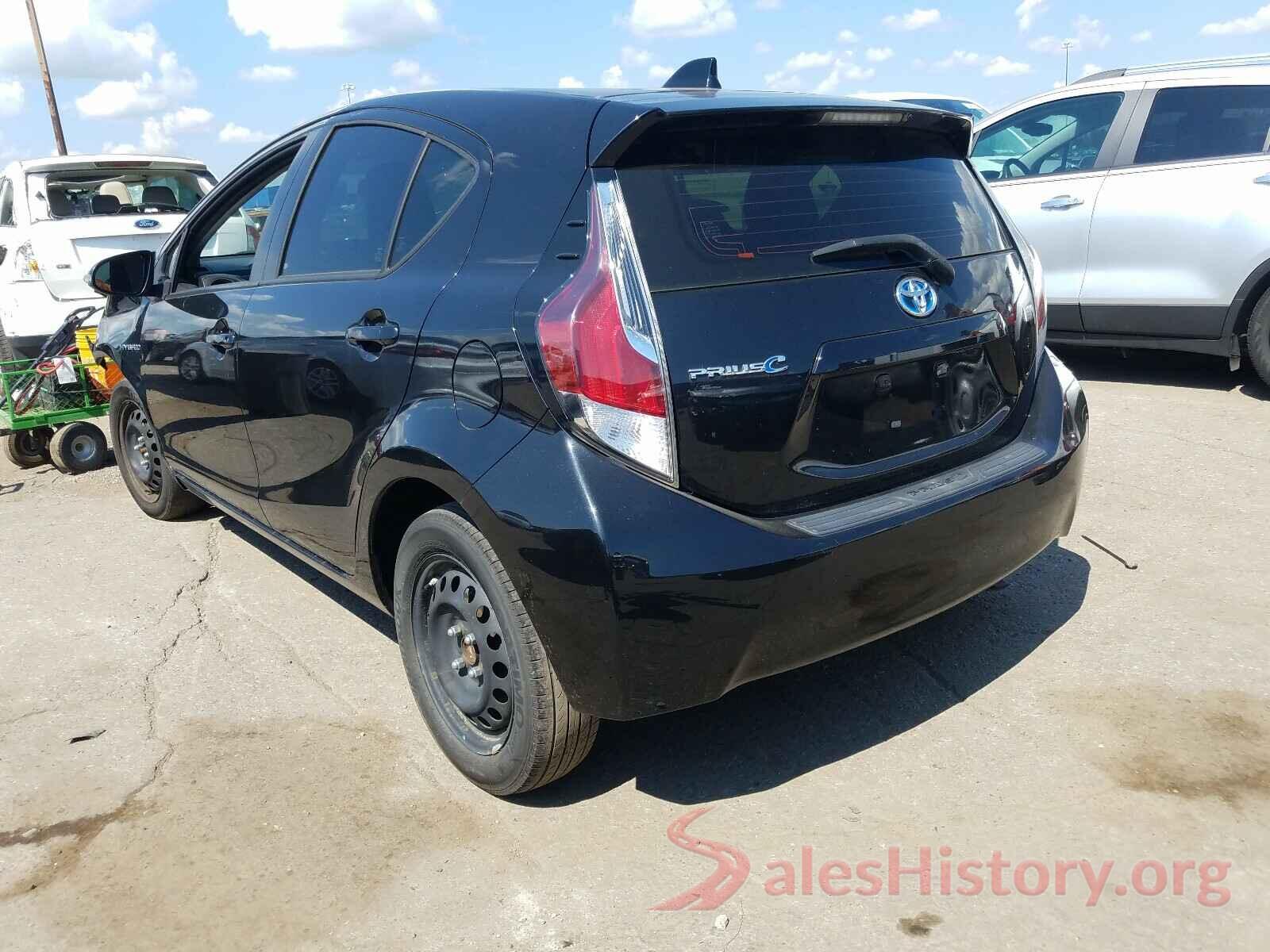 JTDKDTB35G1137297 2016 TOYOTA PRIUS