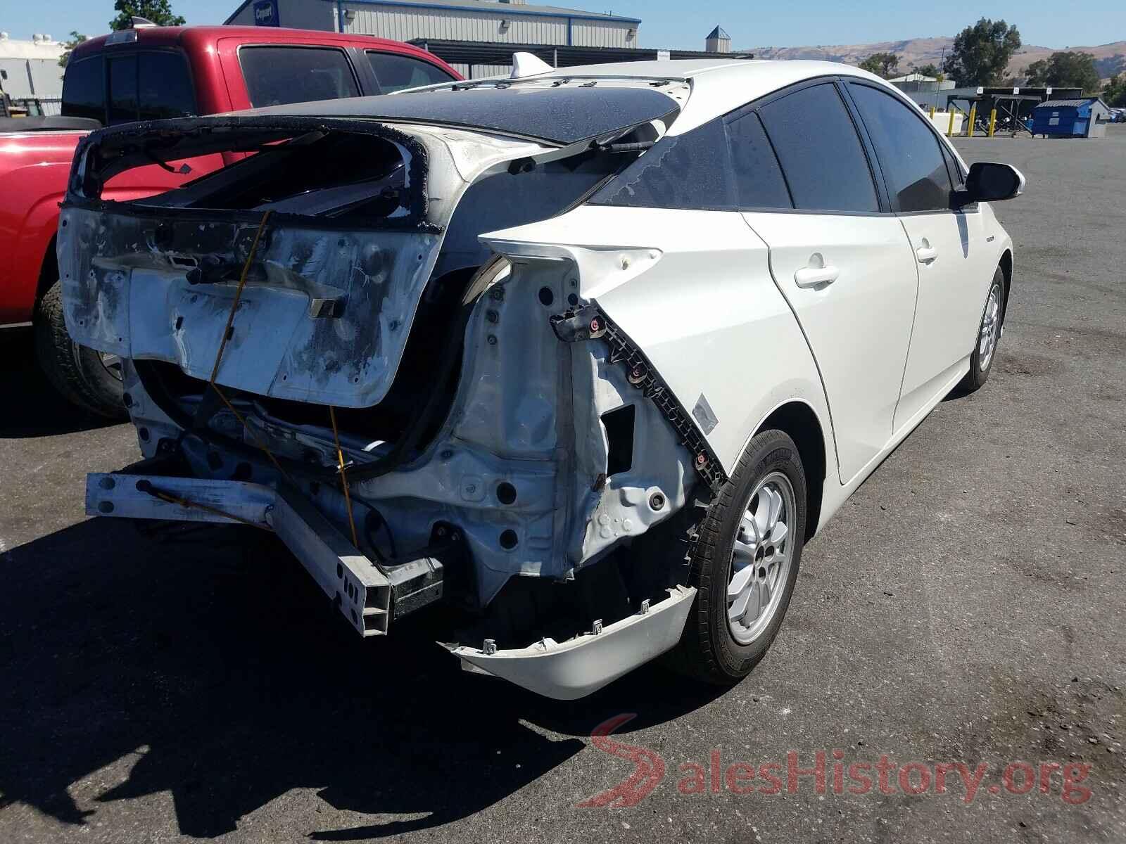 JTDKARFU7G3516658 2016 TOYOTA PRIUS