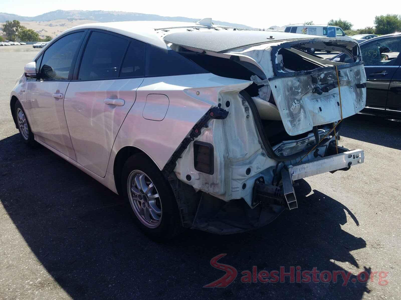 JTDKARFU7G3516658 2016 TOYOTA PRIUS