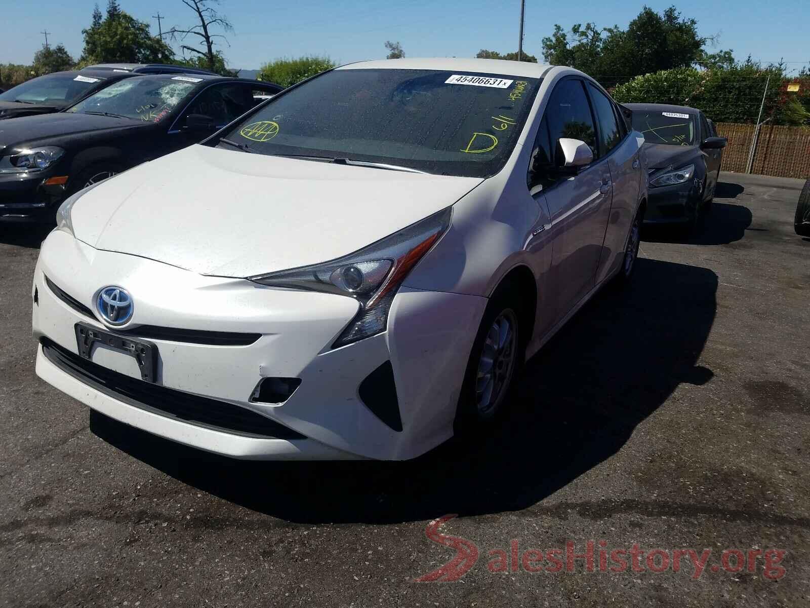 JTDKARFU7G3516658 2016 TOYOTA PRIUS