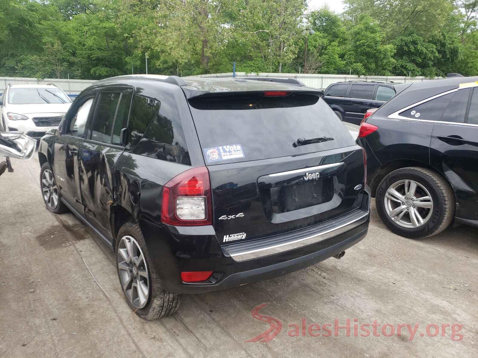 1C4NJDEB7HD190226 2017 JEEP COMPASS