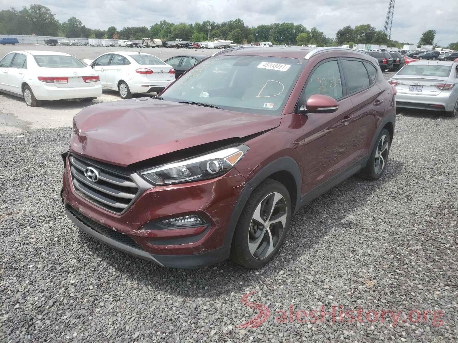 KM8J3CA21GU056329 2016 HYUNDAI TUCSON