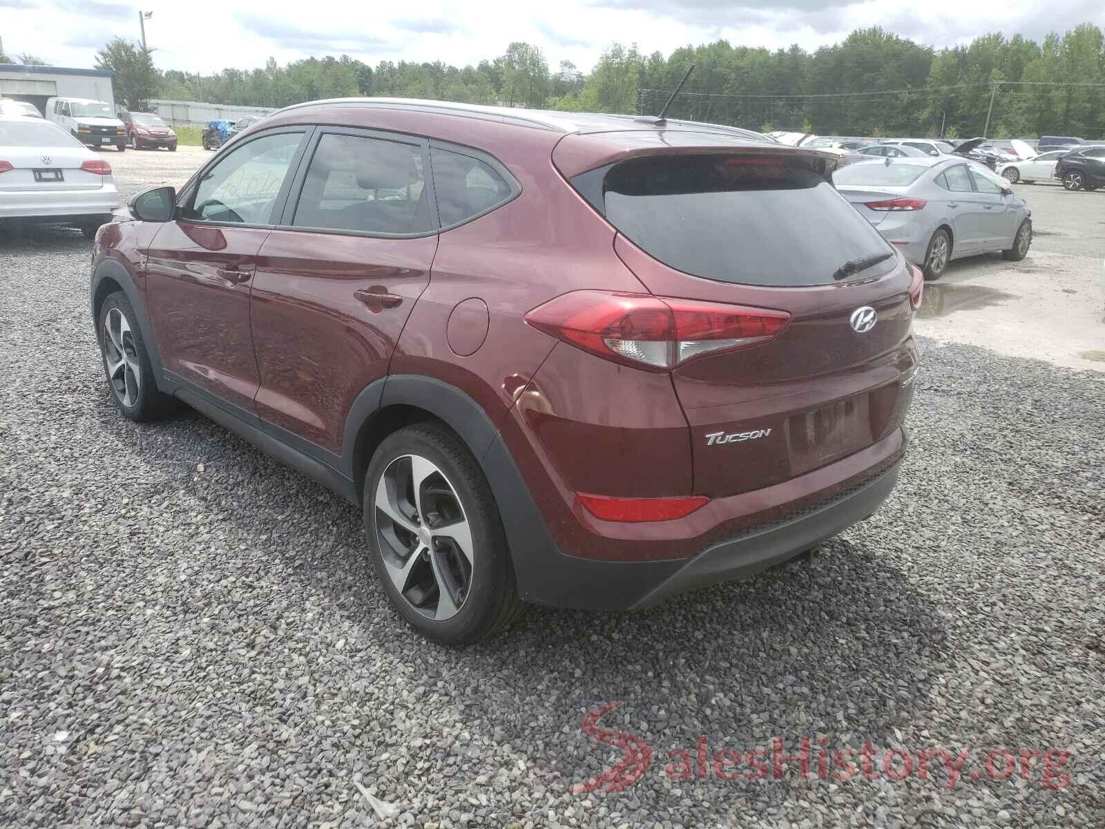 KM8J3CA21GU056329 2016 HYUNDAI TUCSON