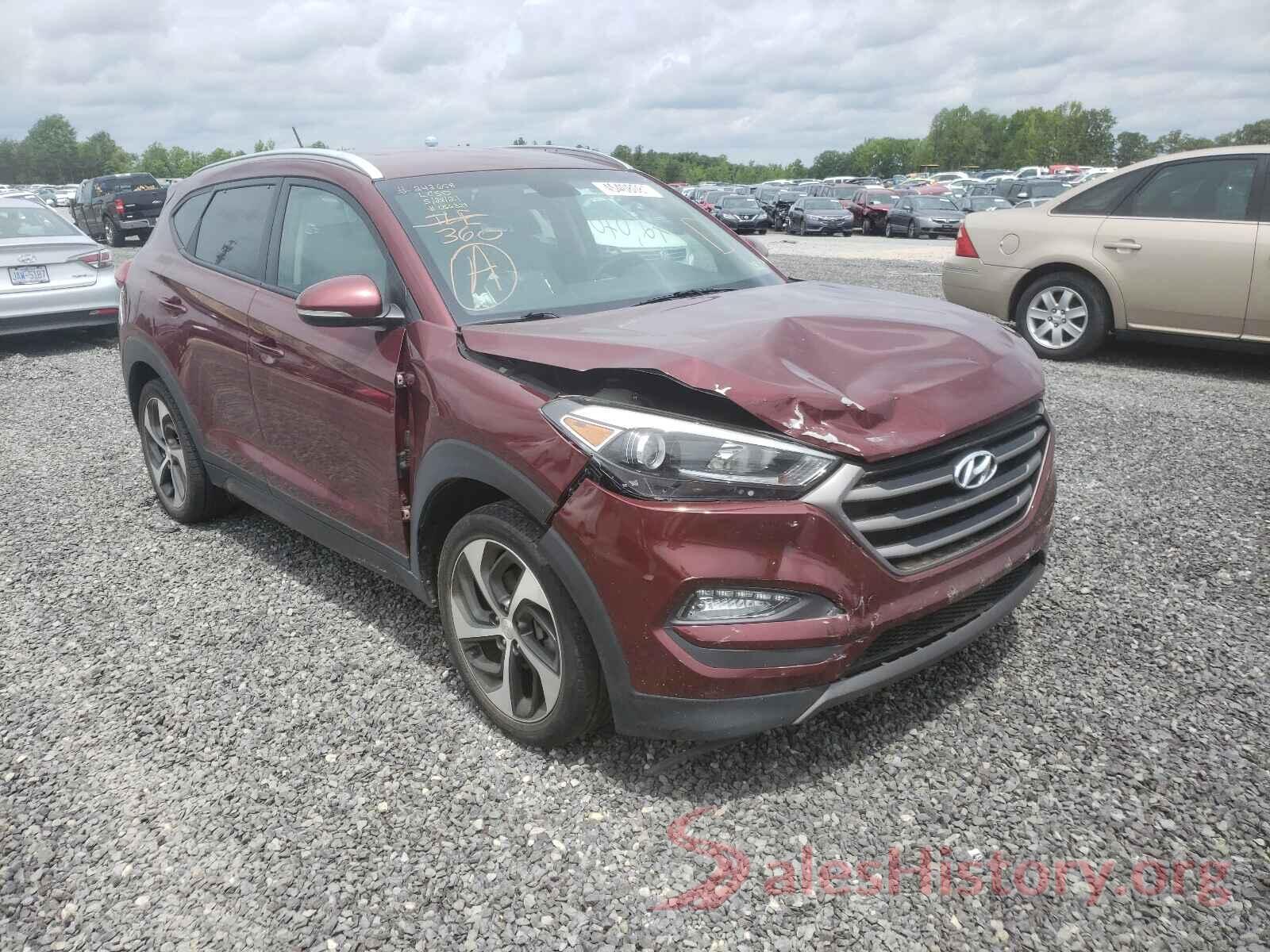 KM8J3CA21GU056329 2016 HYUNDAI TUCSON