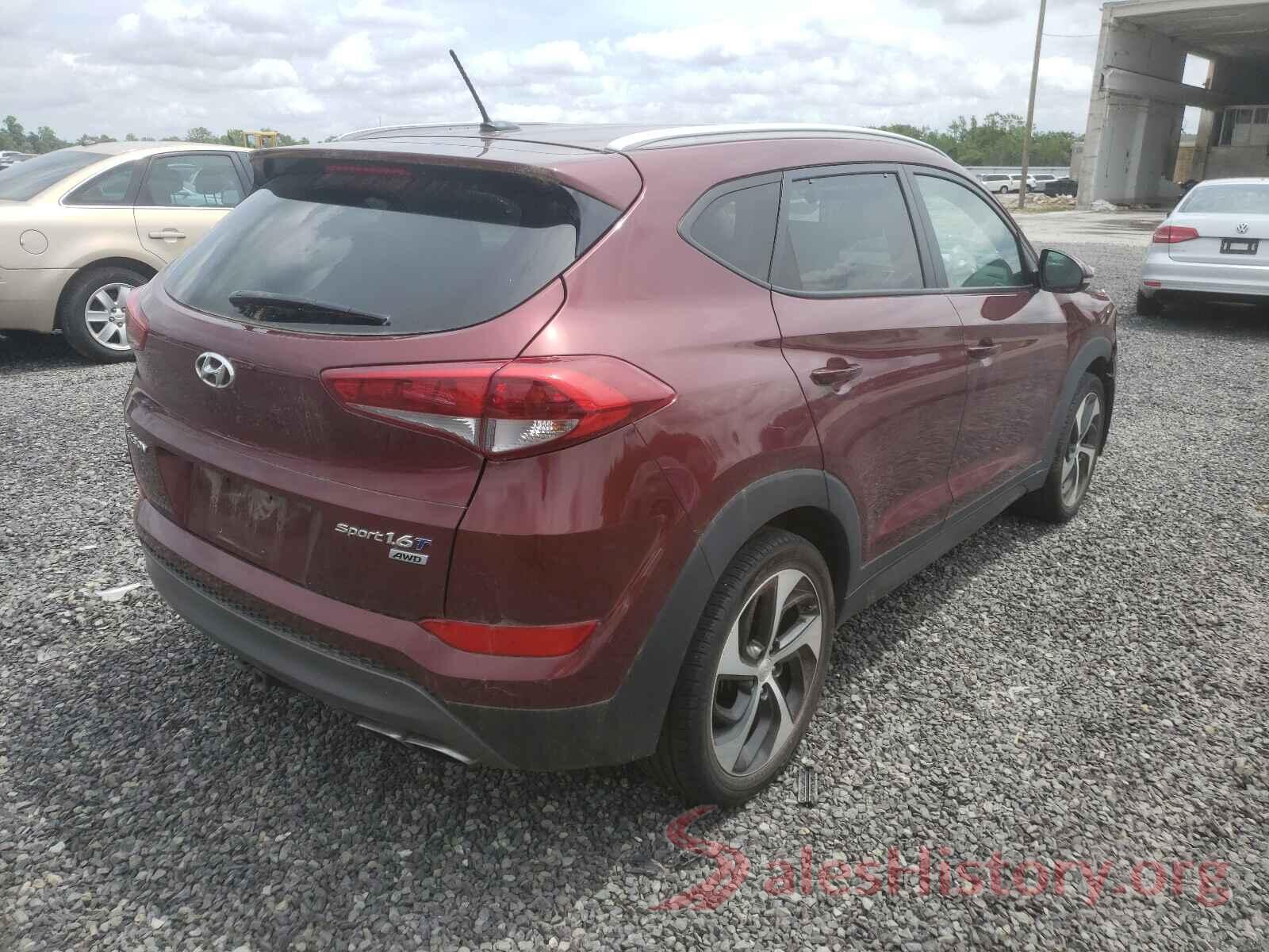 KM8J3CA21GU056329 2016 HYUNDAI TUCSON