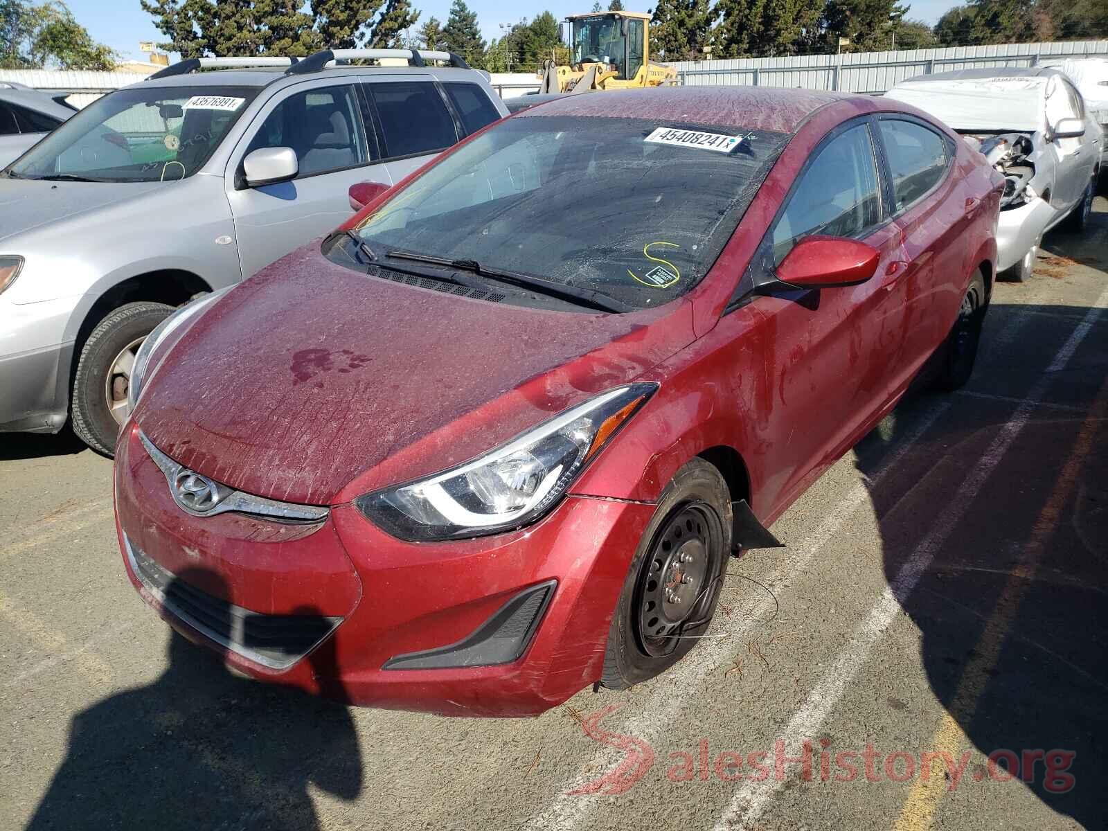 5NPDH4AE1GH708105 2016 HYUNDAI ELANTRA