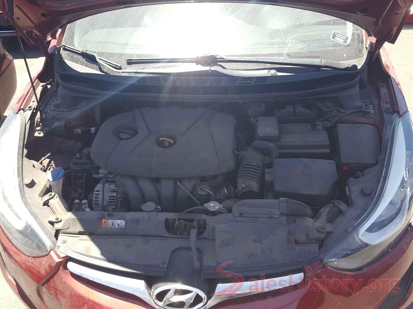 5NPDH4AE1GH708105 2016 HYUNDAI ELANTRA