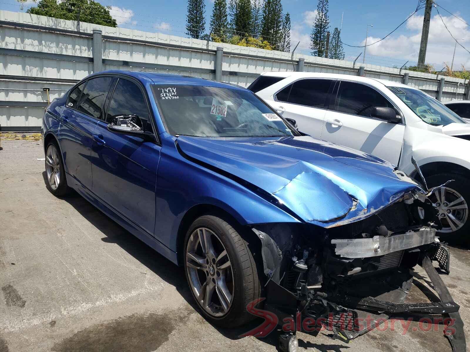 WBA8E3G52GNT77494 2016 BMW 3 SERIES