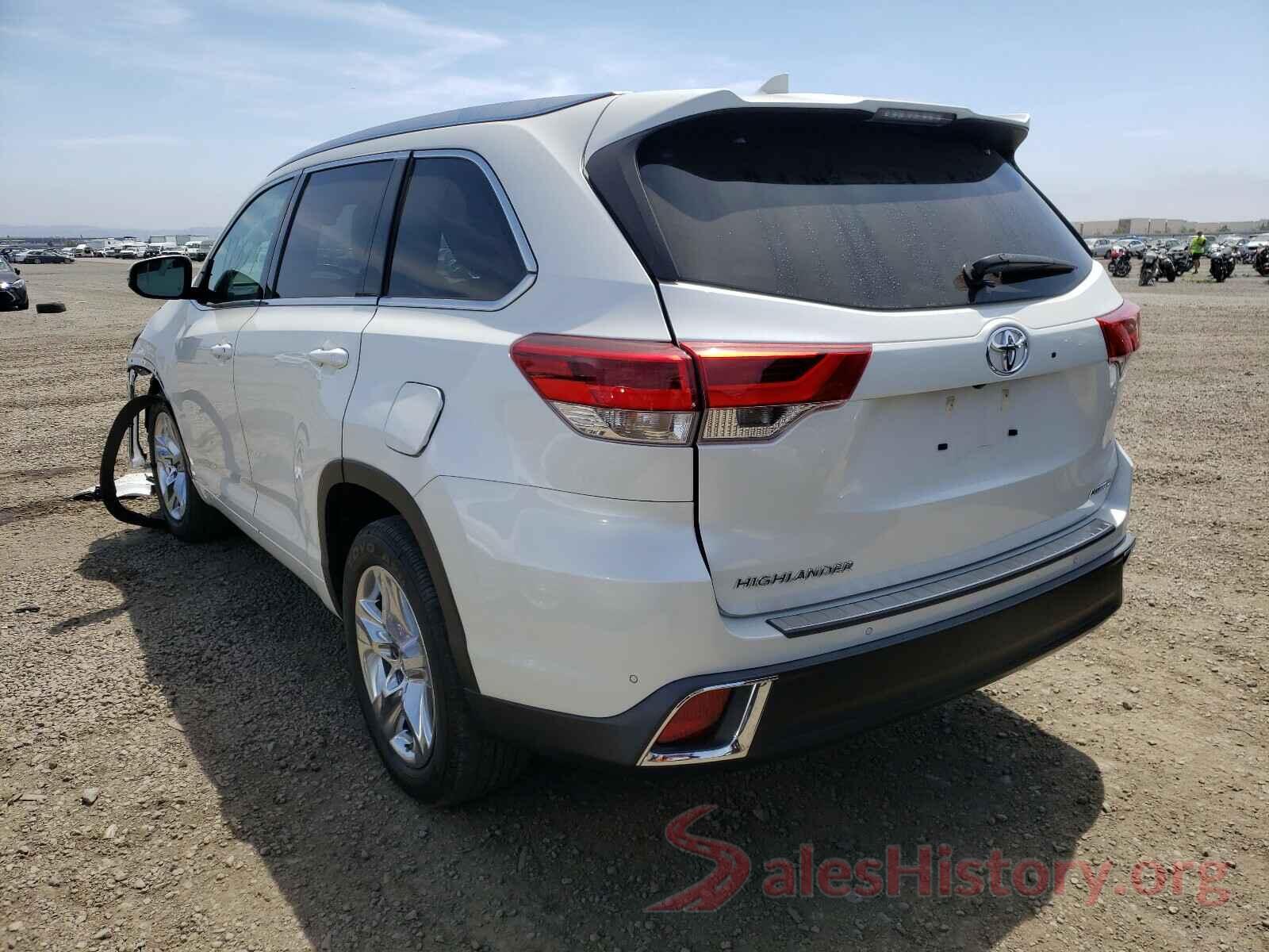 5TDYZRFH6JS271105 2018 TOYOTA HIGHLANDER