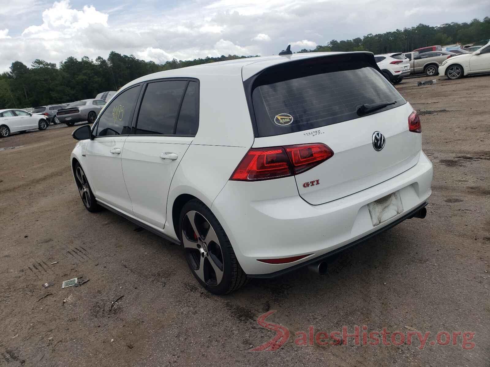 3VW547AU1GM037390 2016 VOLKSWAGEN GTI