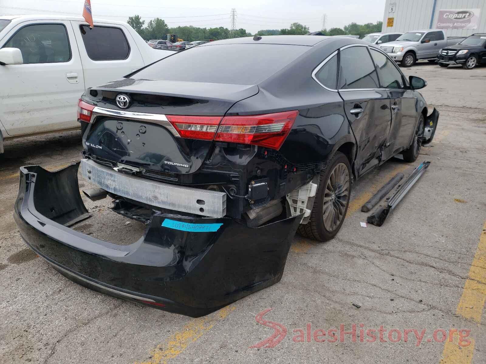 4T1BK1EBXGU203835 2016 TOYOTA AVALON