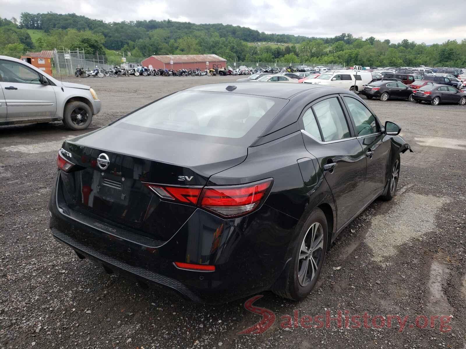 3N1AB8CV9MY220742 2021 NISSAN SENTRA