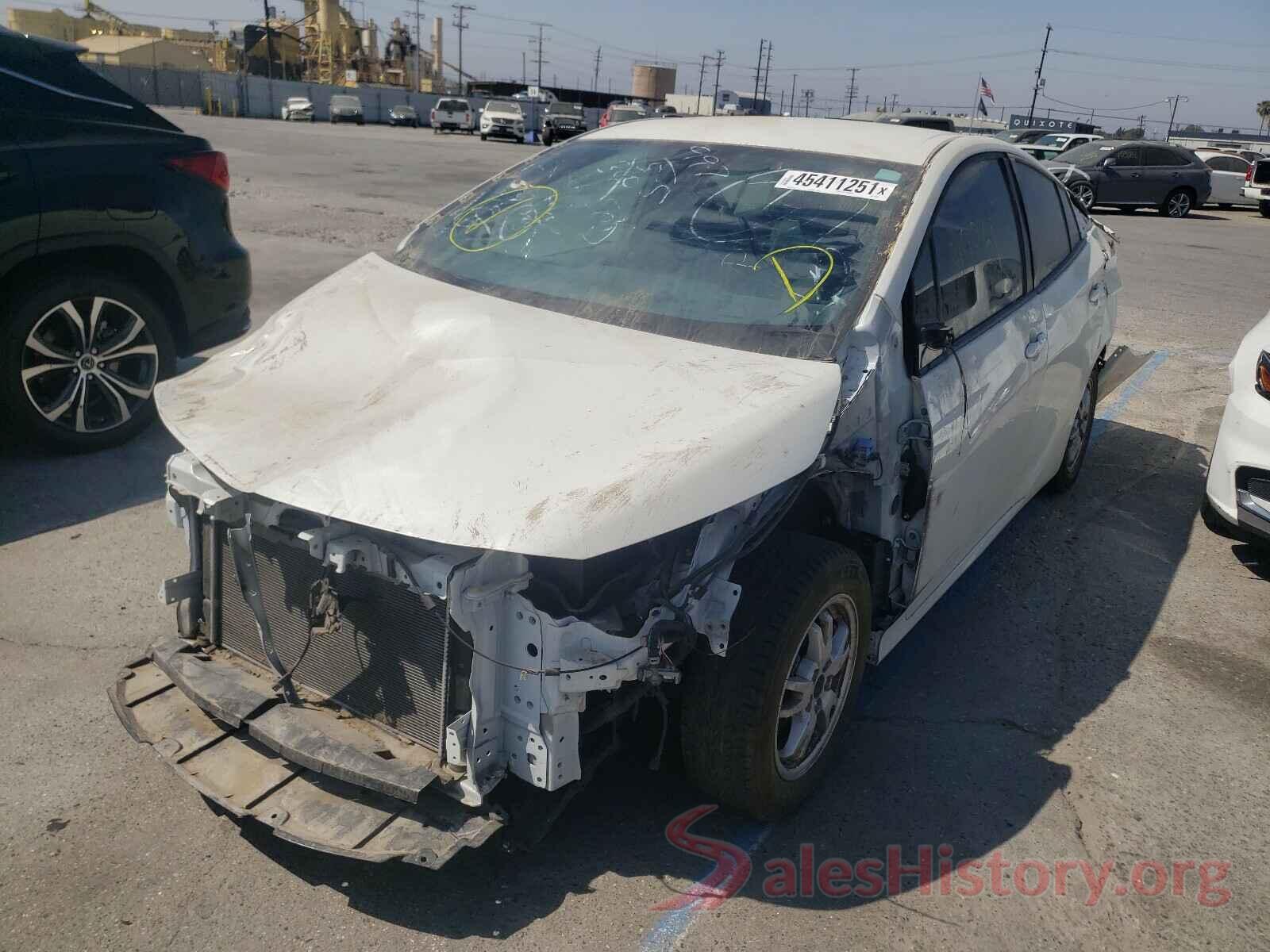 JTDKARFP8H3056857 2017 TOYOTA PRIUS