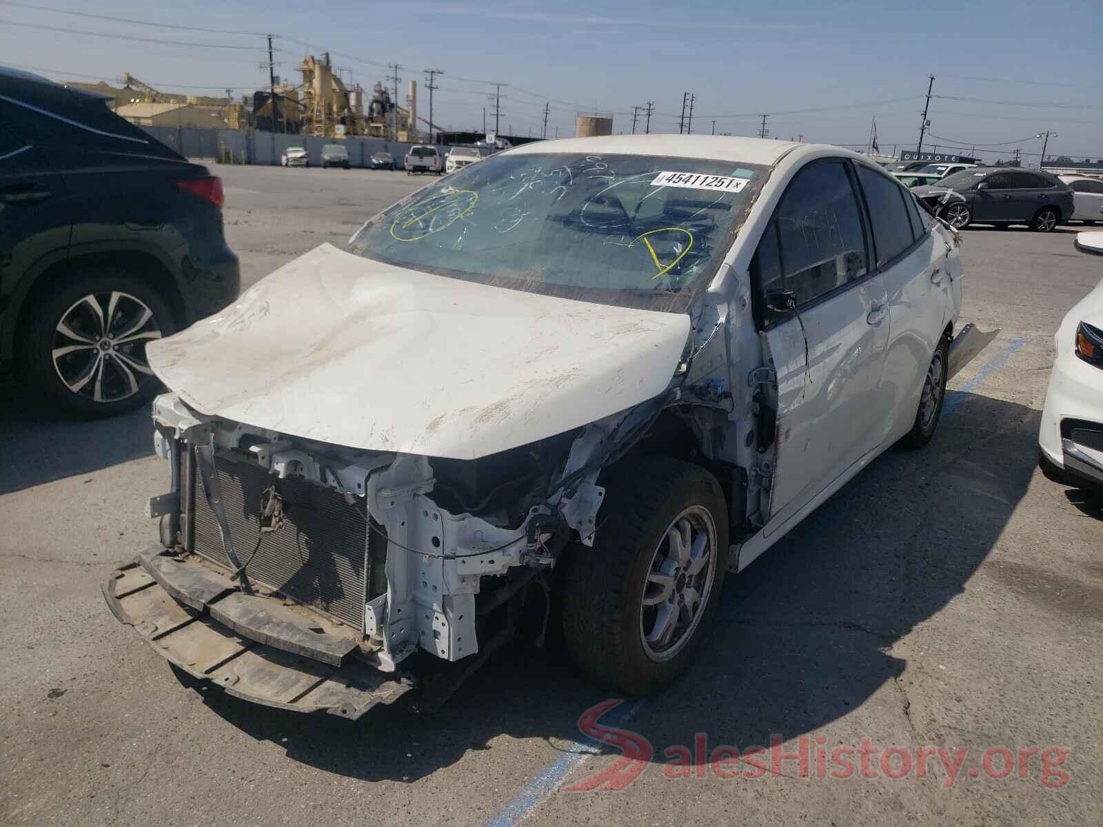 JTDKARFP8H3056857 2017 TOYOTA PRIUS