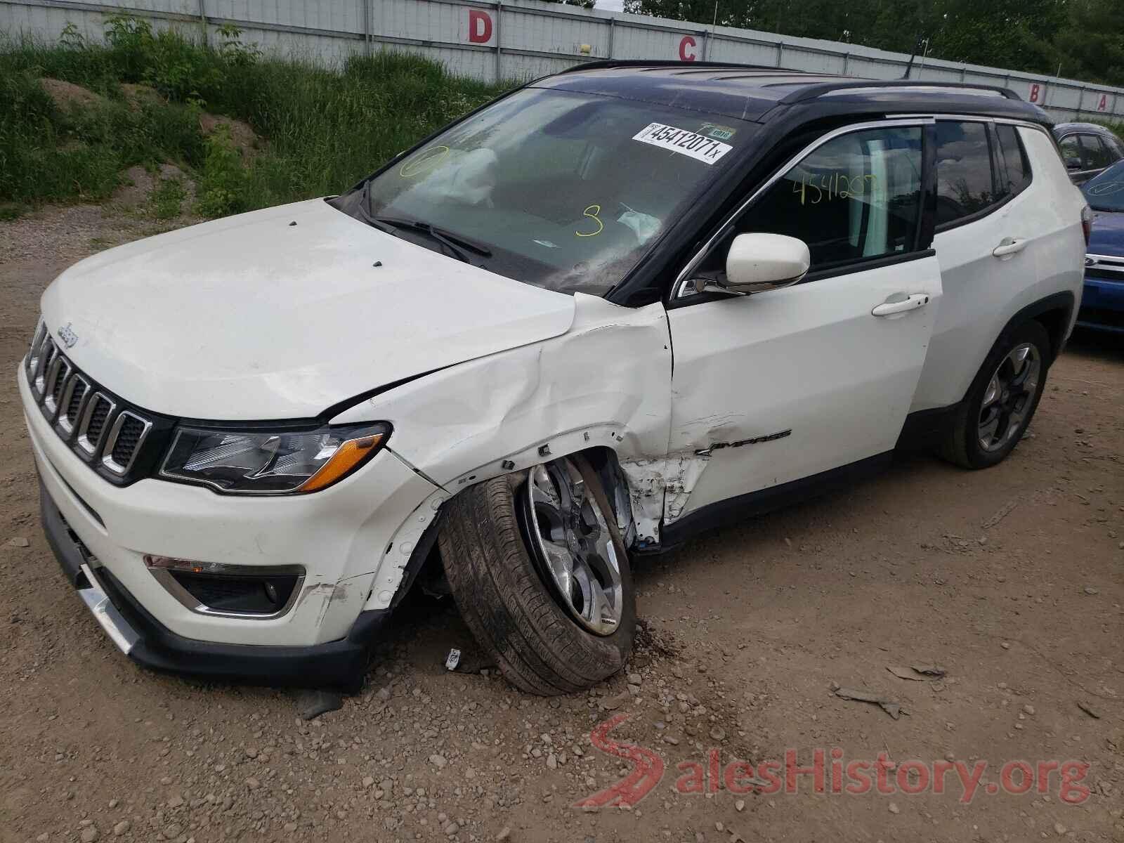 3C4NJDCB0KT840146 2019 JEEP COMPASS