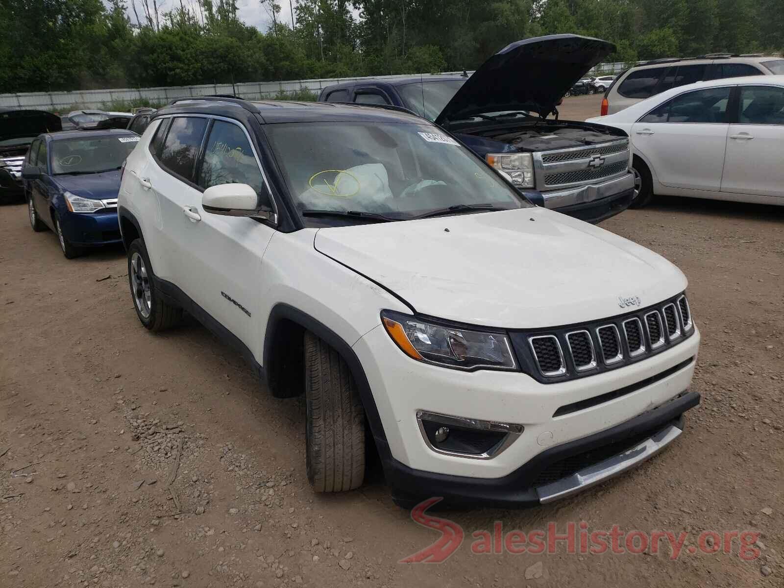 3C4NJDCB0KT840146 2019 JEEP COMPASS