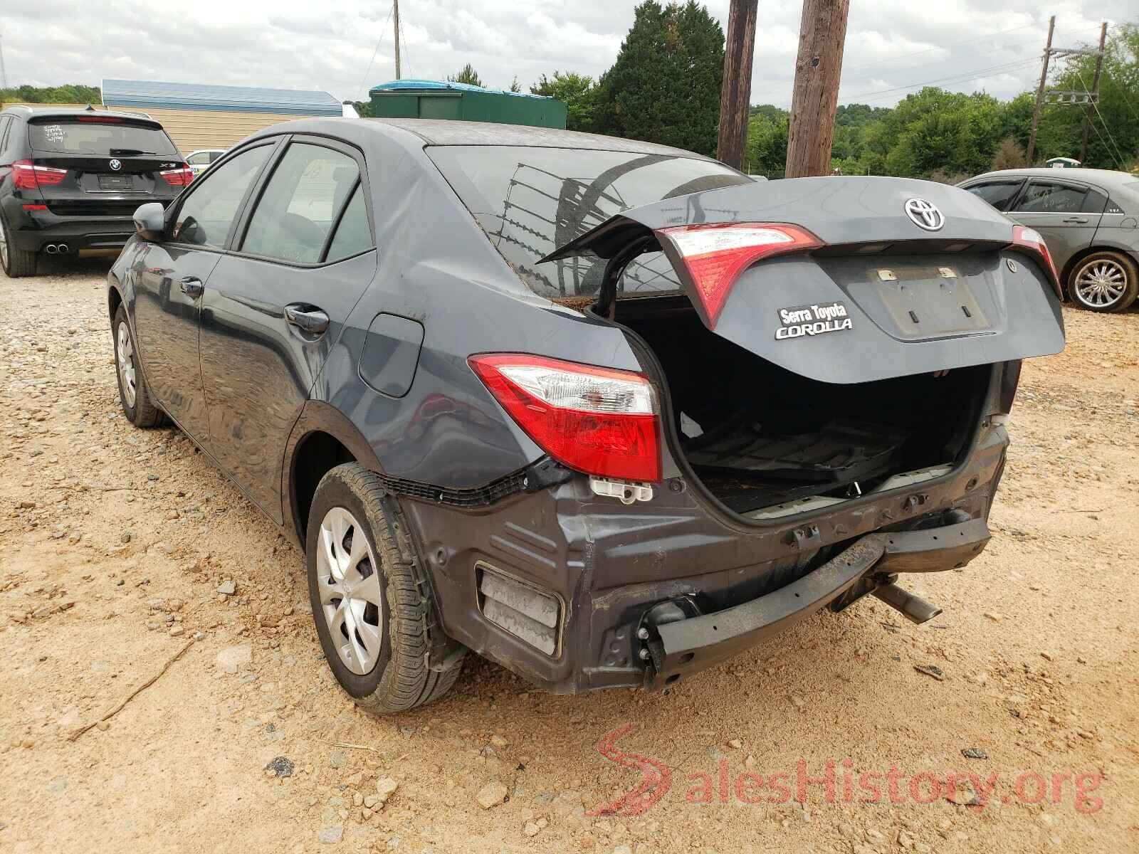 5YFBURHEXGP461384 2016 TOYOTA COROLLA