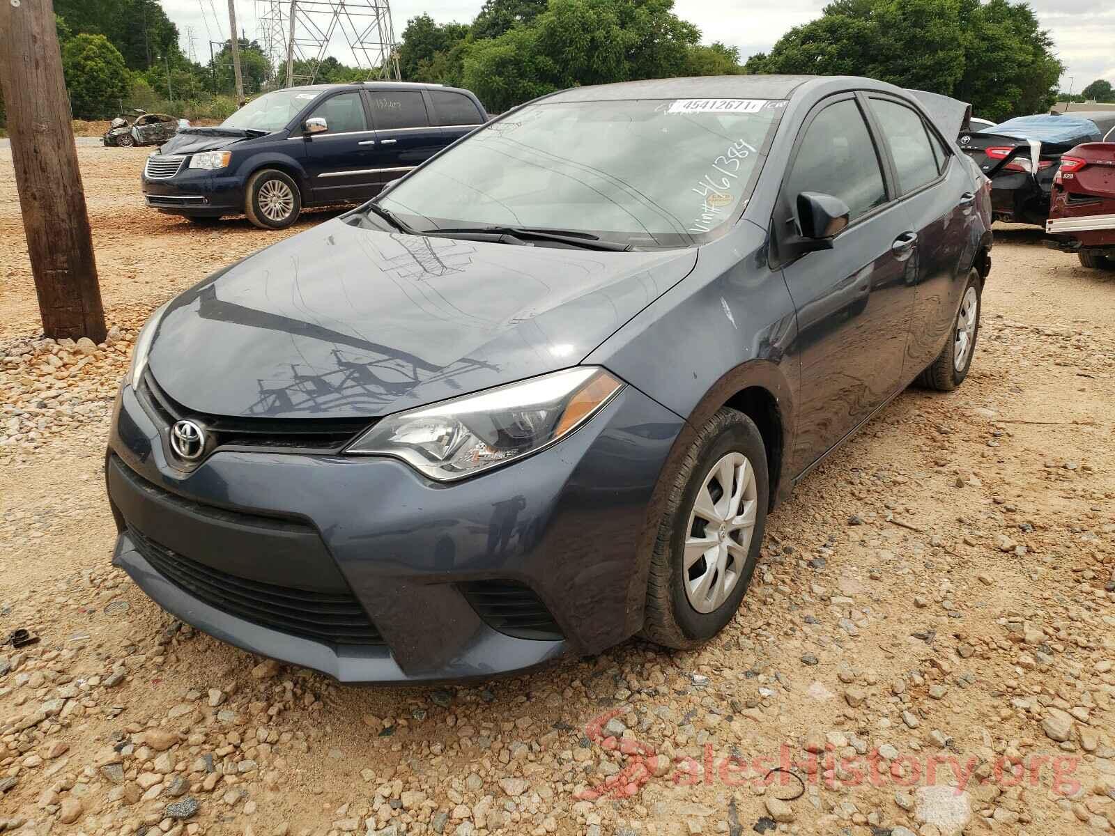 5YFBURHEXGP461384 2016 TOYOTA COROLLA