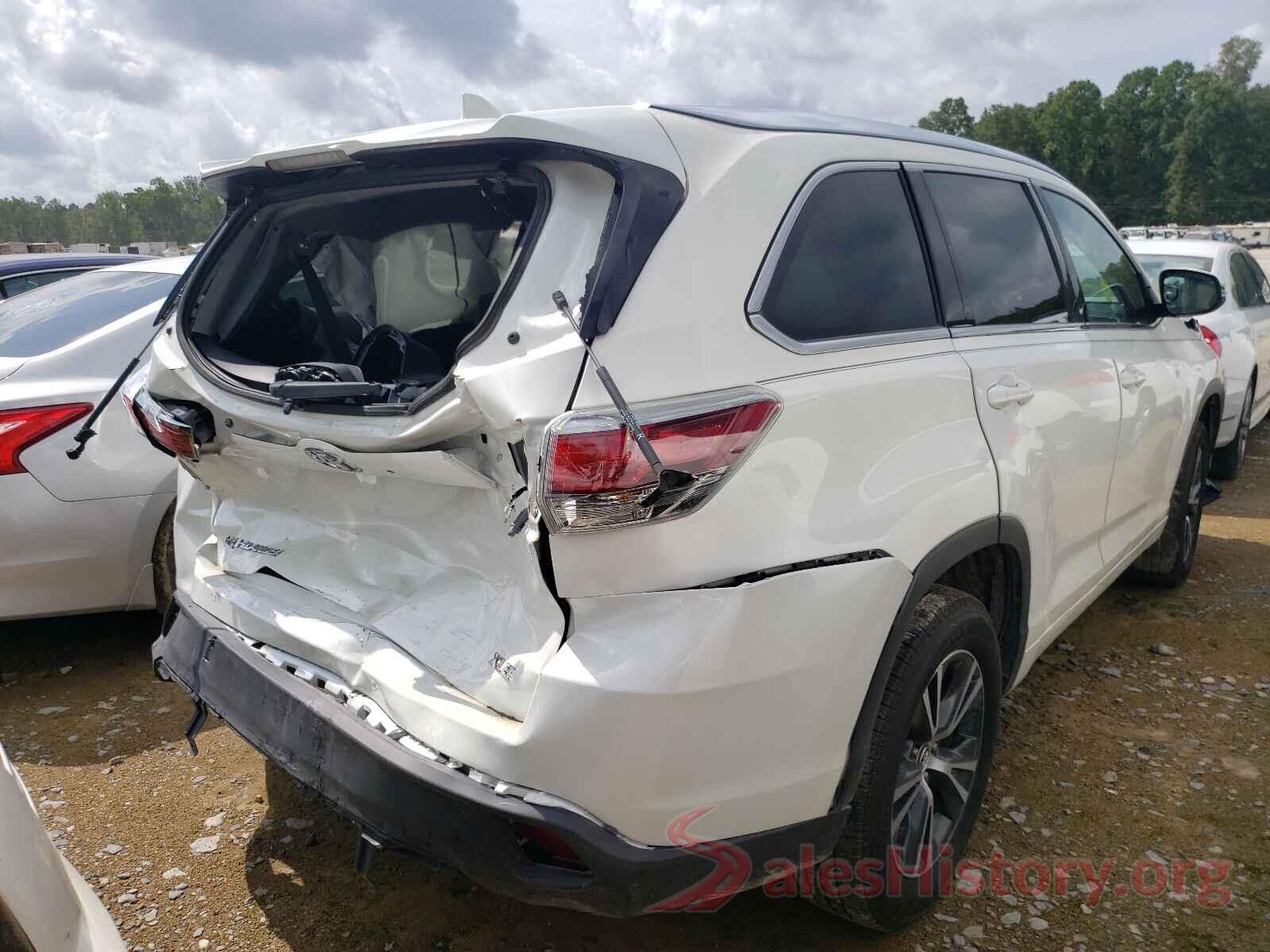 5TDKKRFH3GS184801 2016 TOYOTA HIGHLANDER