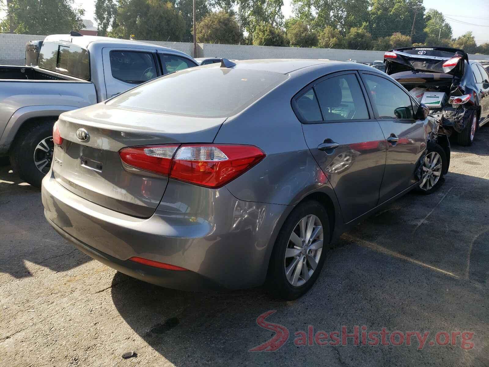 KNAFX4A61G5450914 2016 KIA FORTE