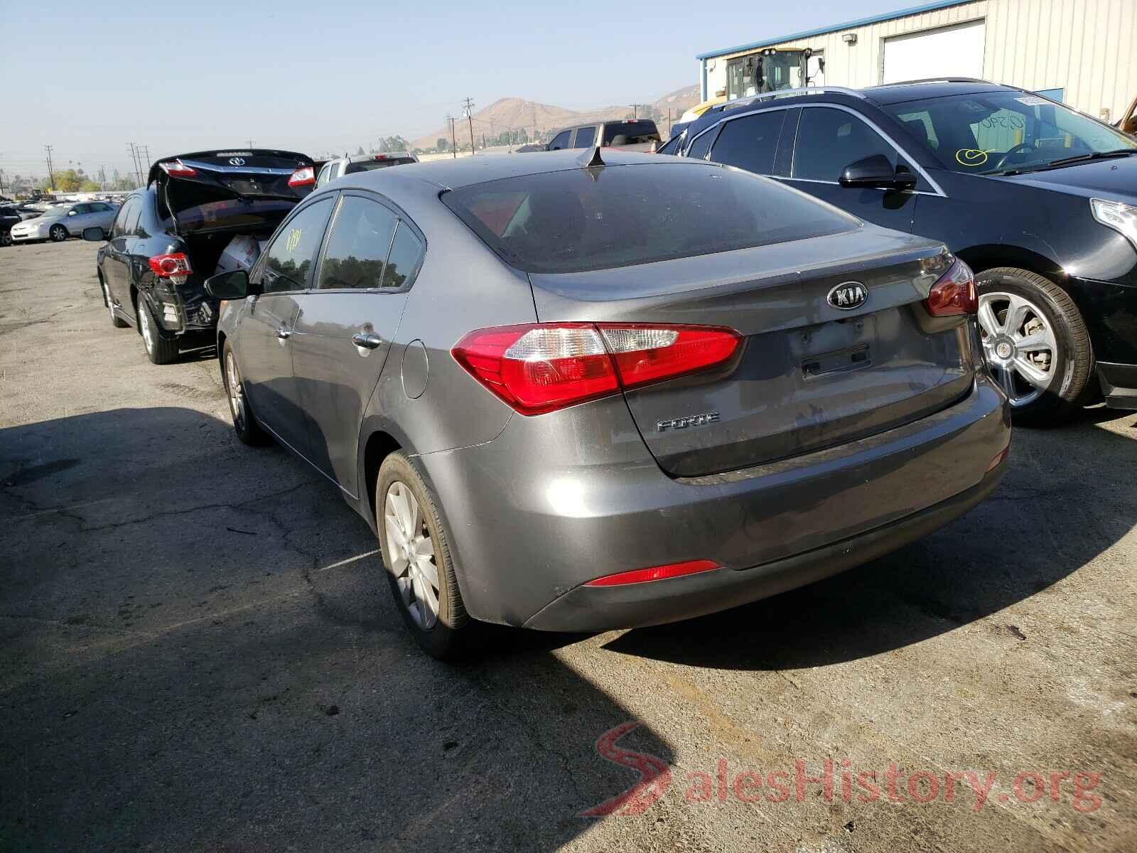 KNAFX4A61G5450914 2016 KIA FORTE