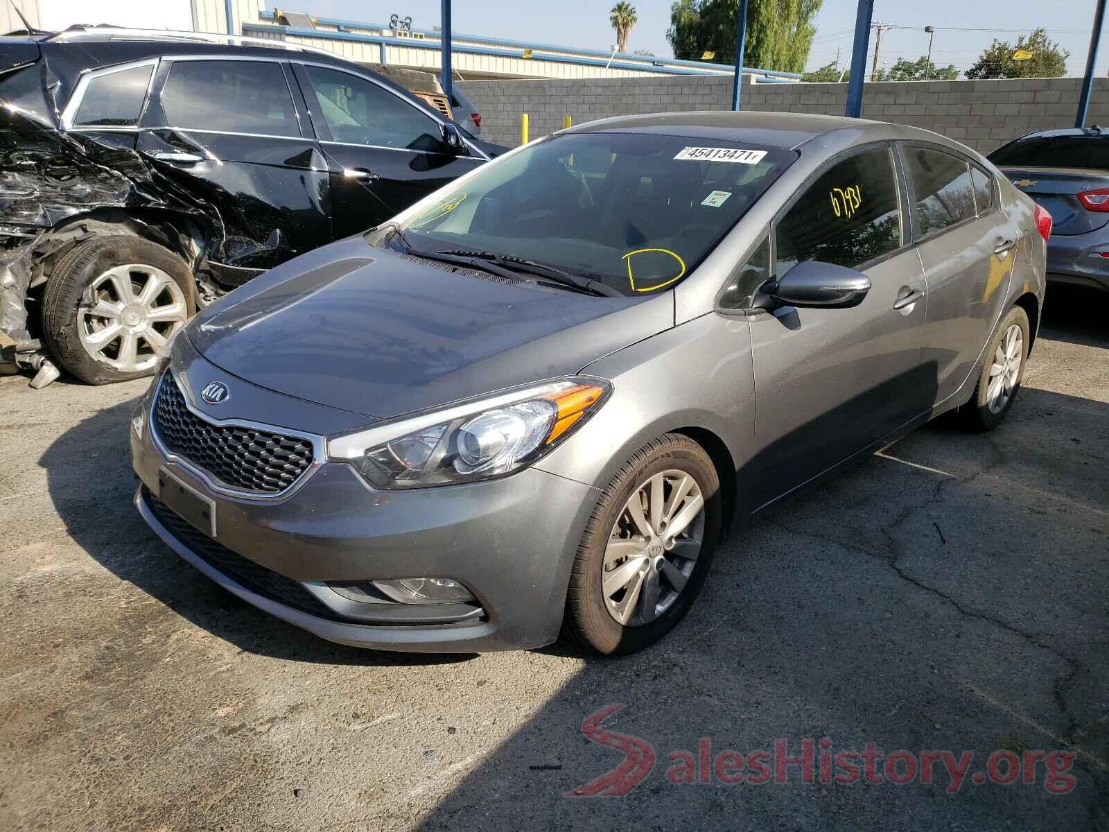 KNAFX4A61G5450914 2016 KIA FORTE