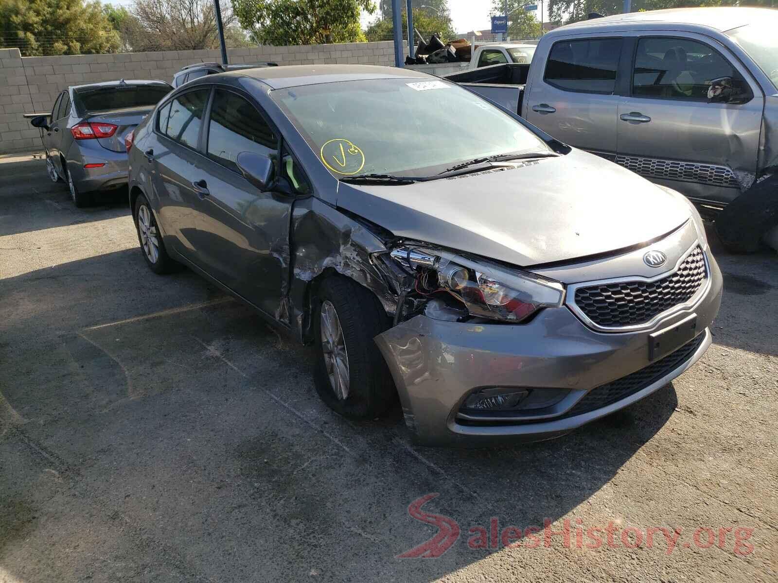 KNAFX4A61G5450914 2016 KIA FORTE