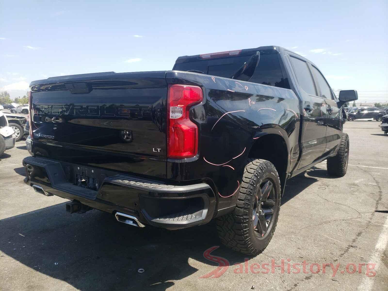 1GCPYFED6KZ154457 2019 CHEVROLET SILVERADO