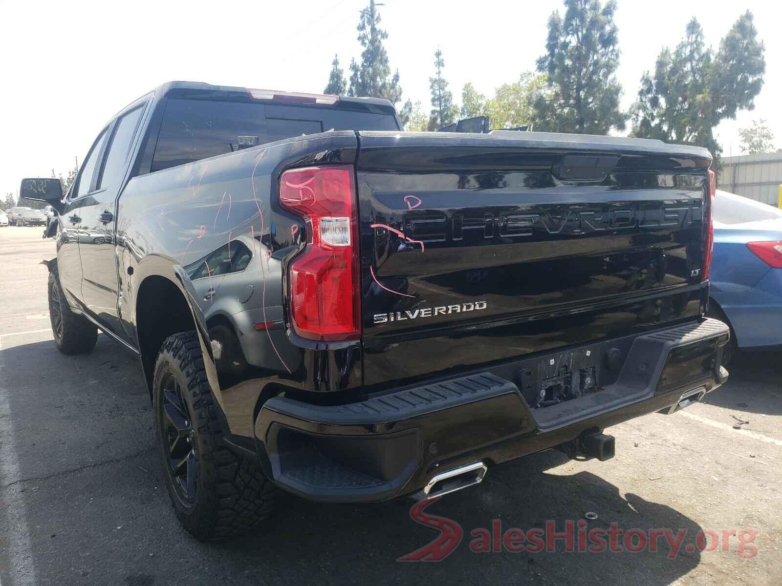 1GCPYFED6KZ154457 2019 CHEVROLET SILVERADO