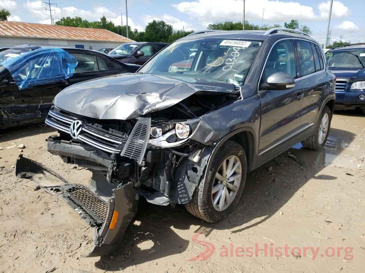 WVGRV7AX0HK013047 2017 VOLKSWAGEN TIGUAN