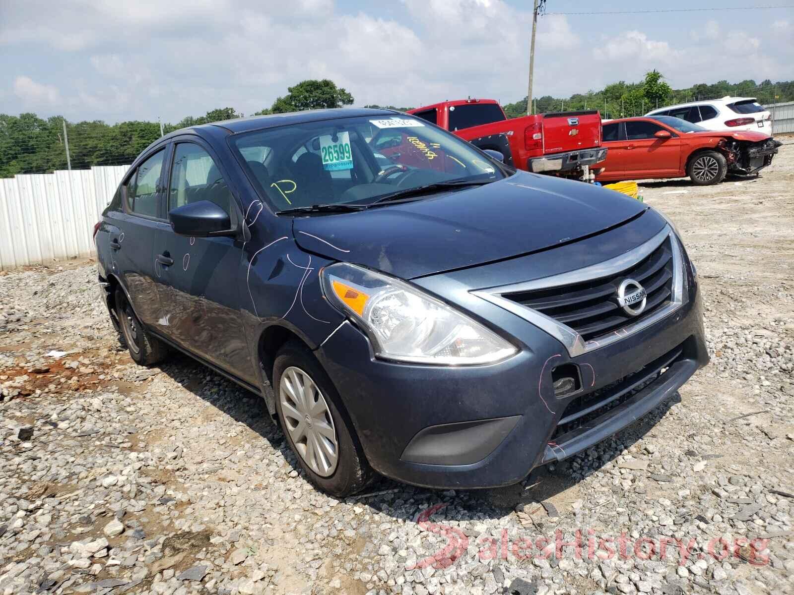 3N1CN7AP6GL916619 2016 NISSAN VERSA