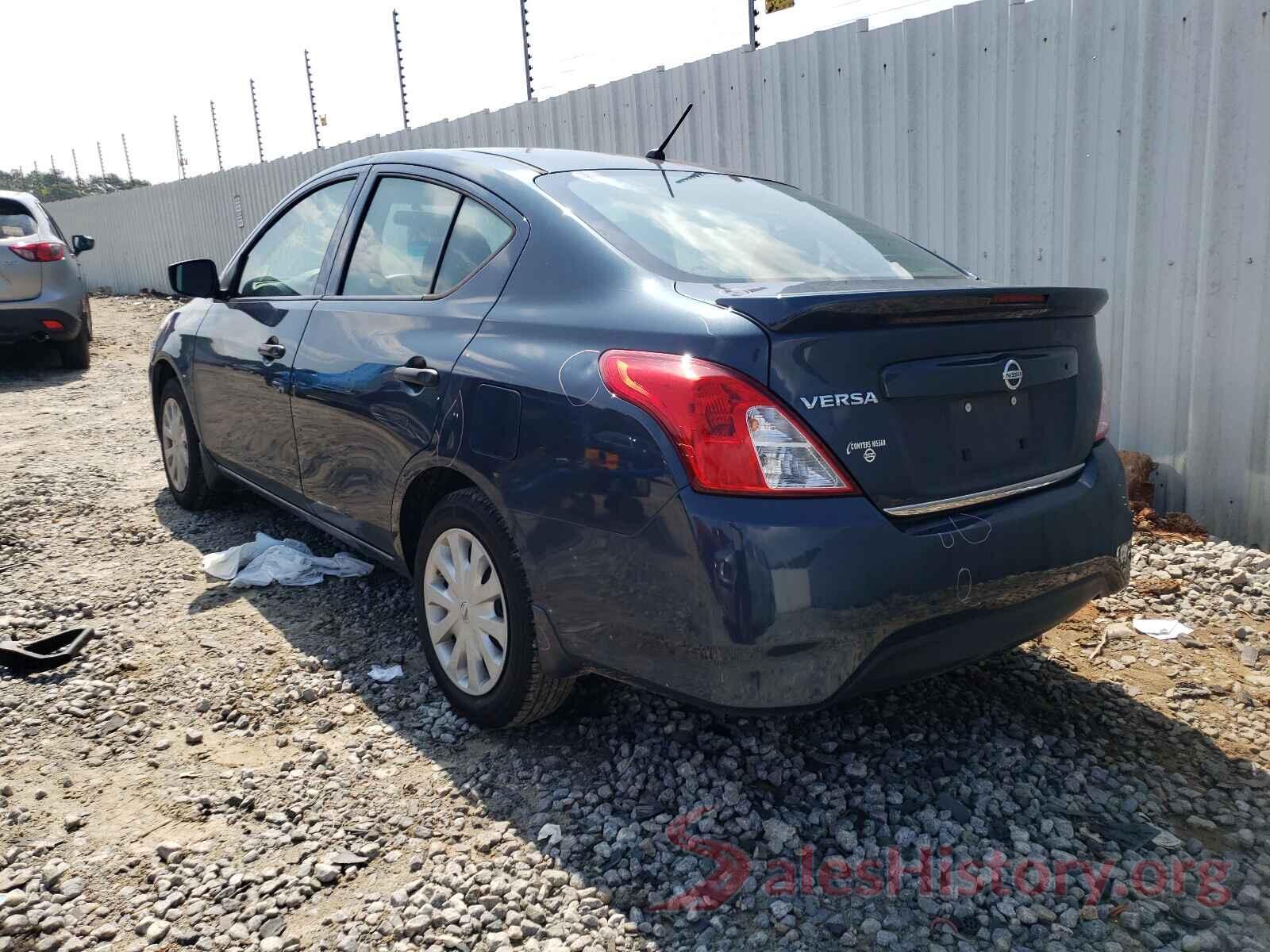 3N1CN7AP6GL916619 2016 NISSAN VERSA