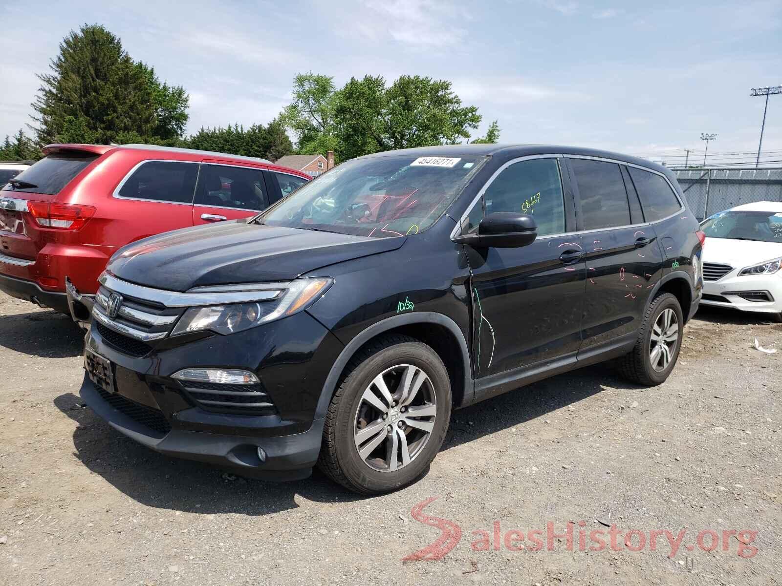 5FNYF6H67GB015815 2016 HONDA PILOT