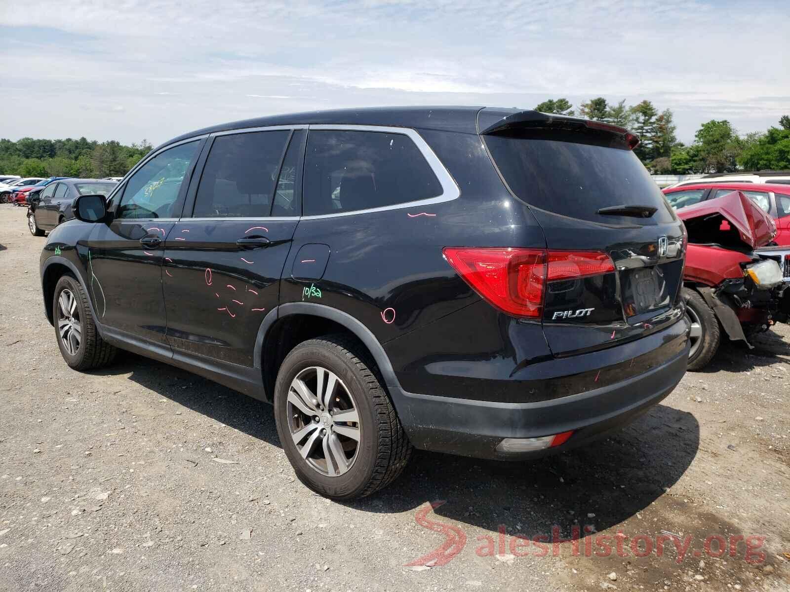 5FNYF6H67GB015815 2016 HONDA PILOT