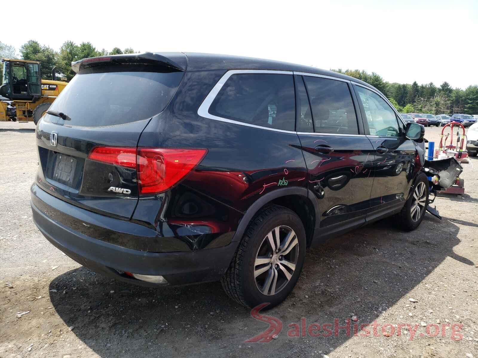 5FNYF6H67GB015815 2016 HONDA PILOT