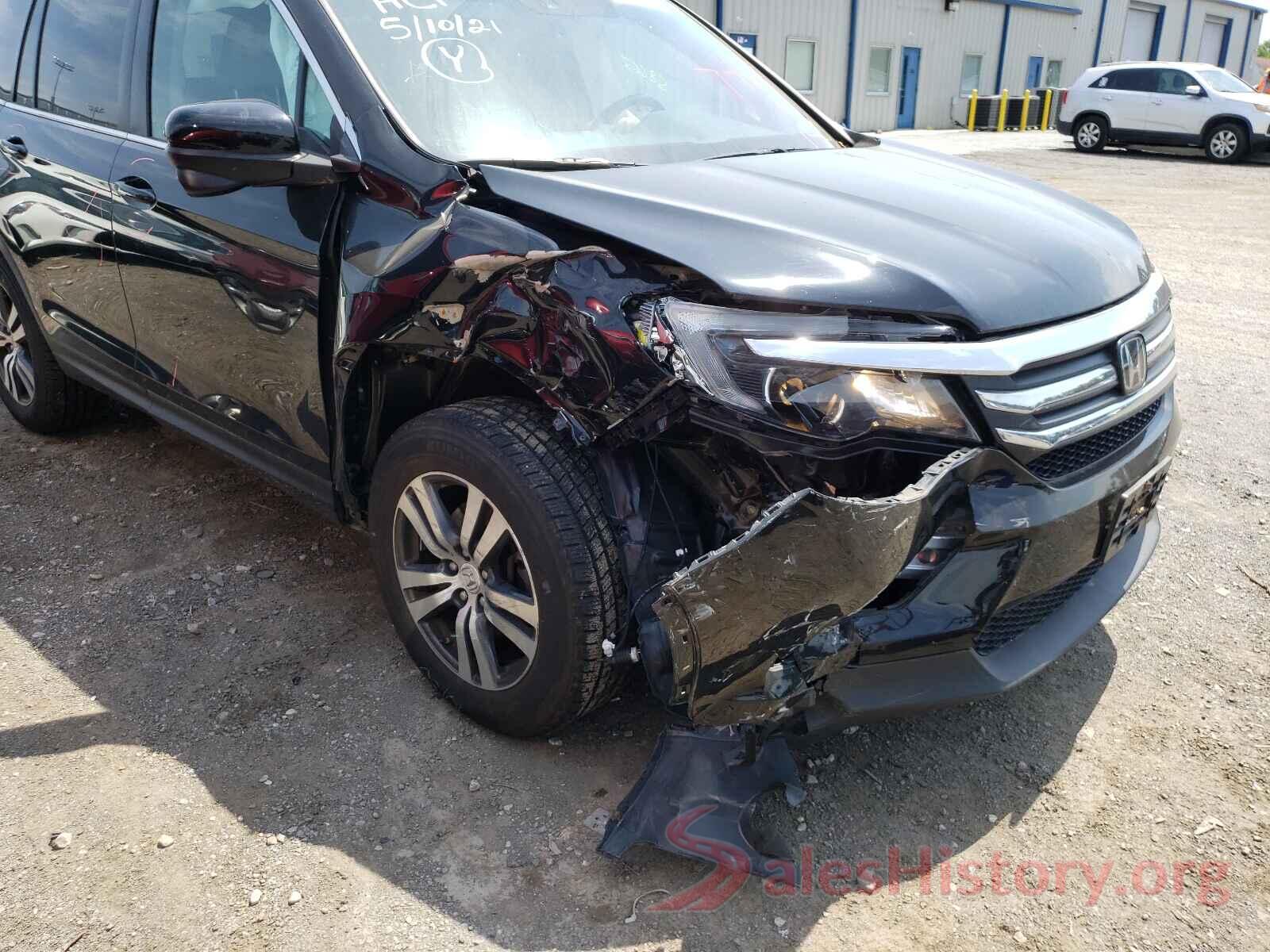 5FNYF6H67GB015815 2016 HONDA PILOT