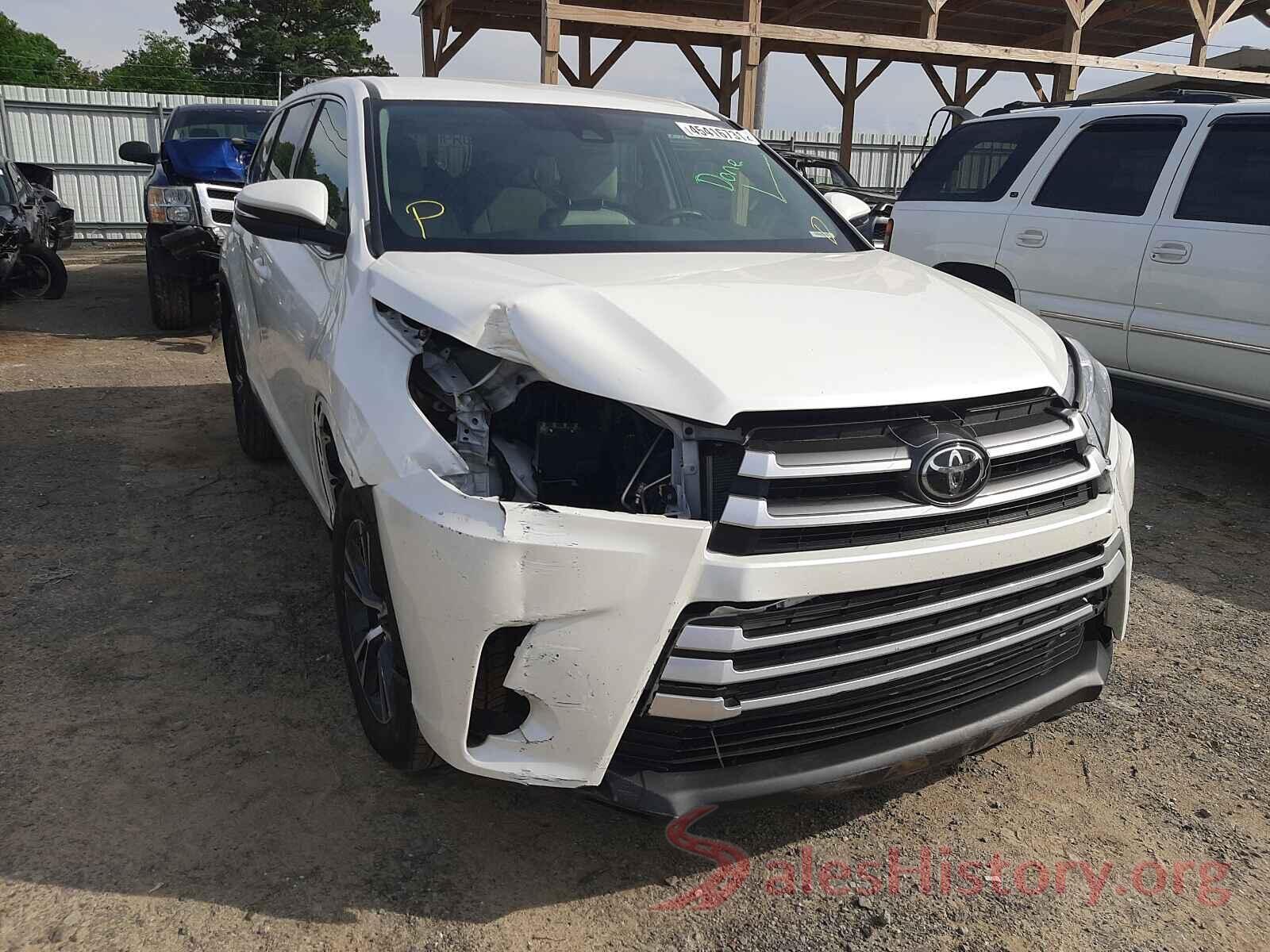 5TDZARFH0KS057675 2019 TOYOTA HIGHLANDER