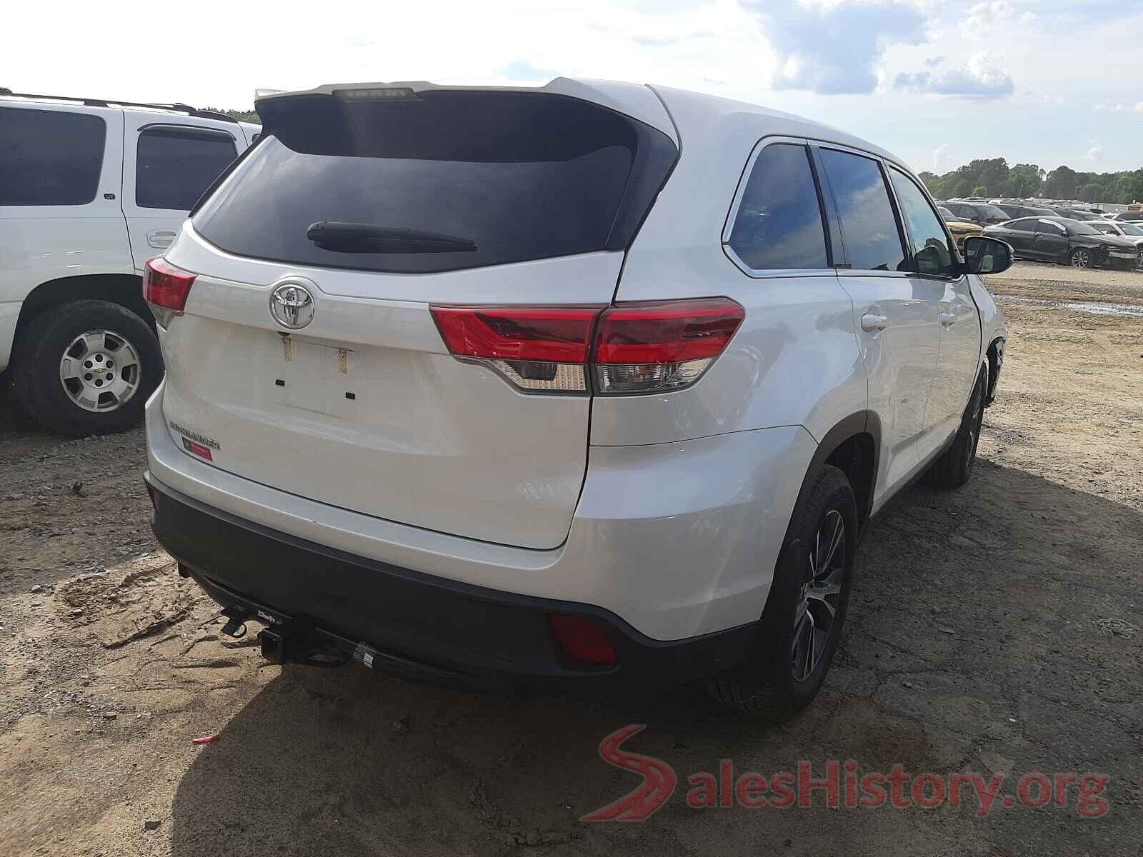 5TDZARFH0KS057675 2019 TOYOTA HIGHLANDER