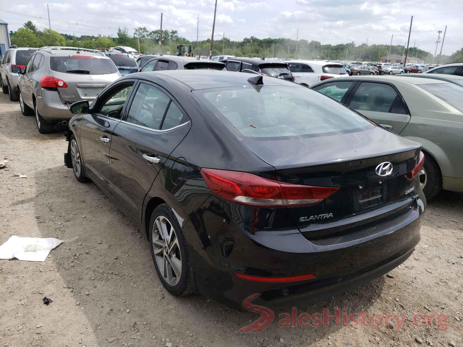 5NPD84LF6HH171710 2017 HYUNDAI ELANTRA