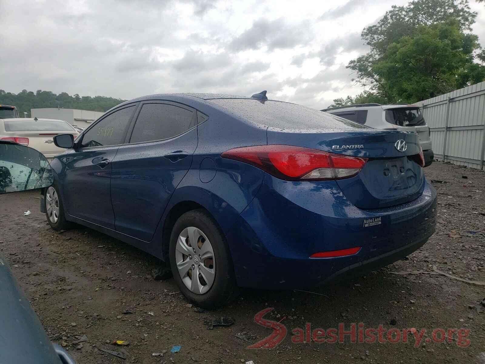 KMHDH4AE6GU571941 2016 HYUNDAI ELANTRA