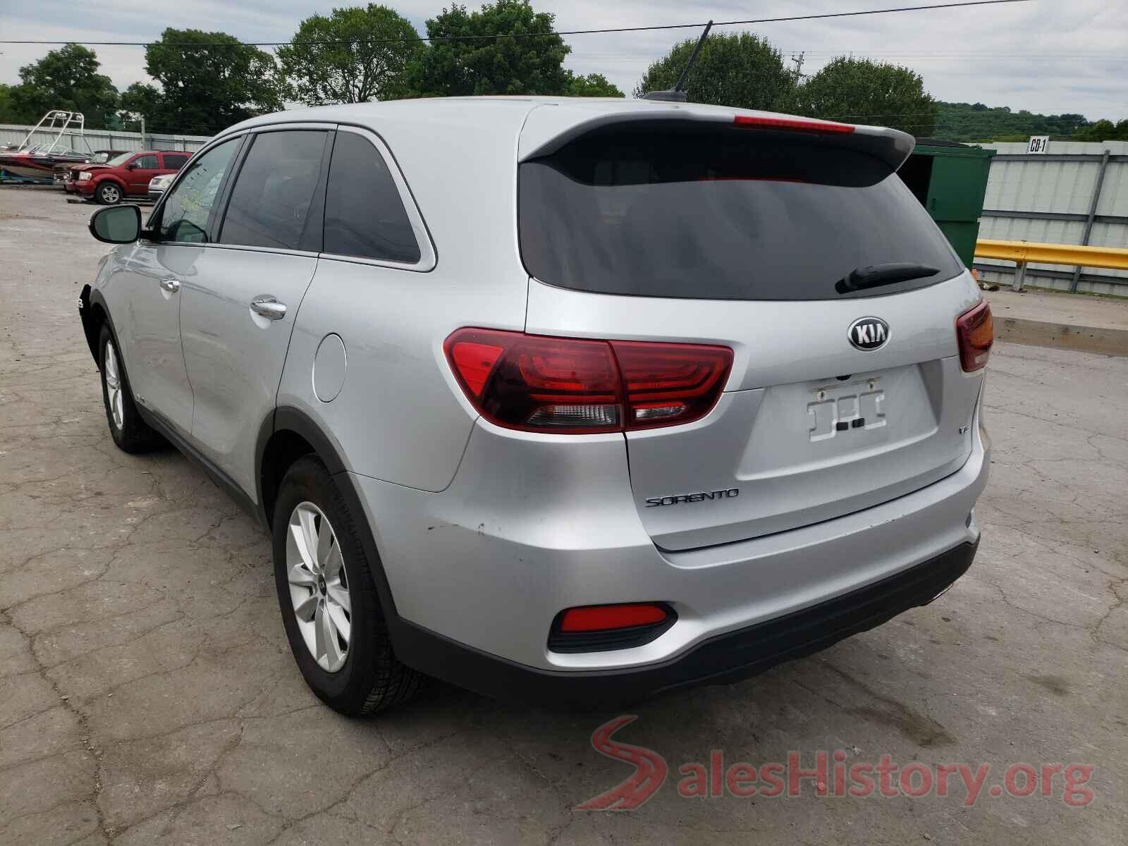 5XYPGDA56KG552644 2019 KIA SORENTO