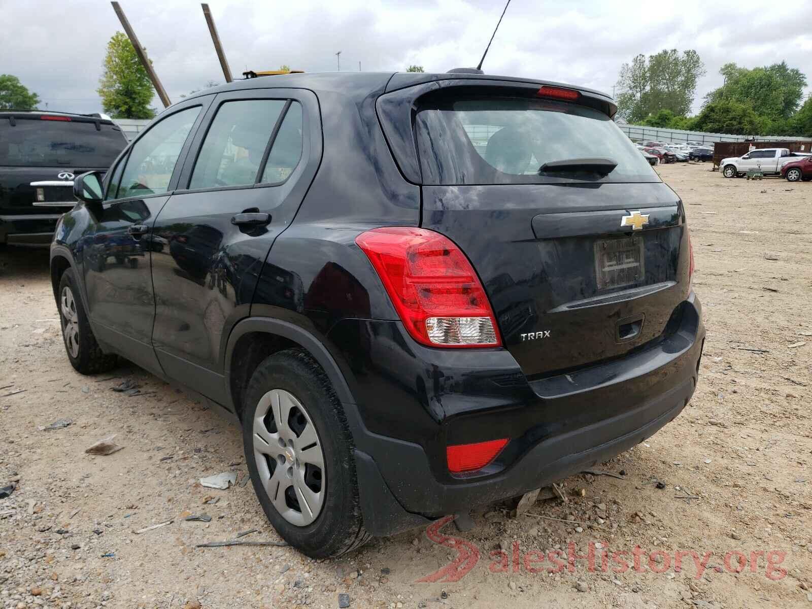 3GNCJKSB8KL187537 2019 CHEVROLET TRAX