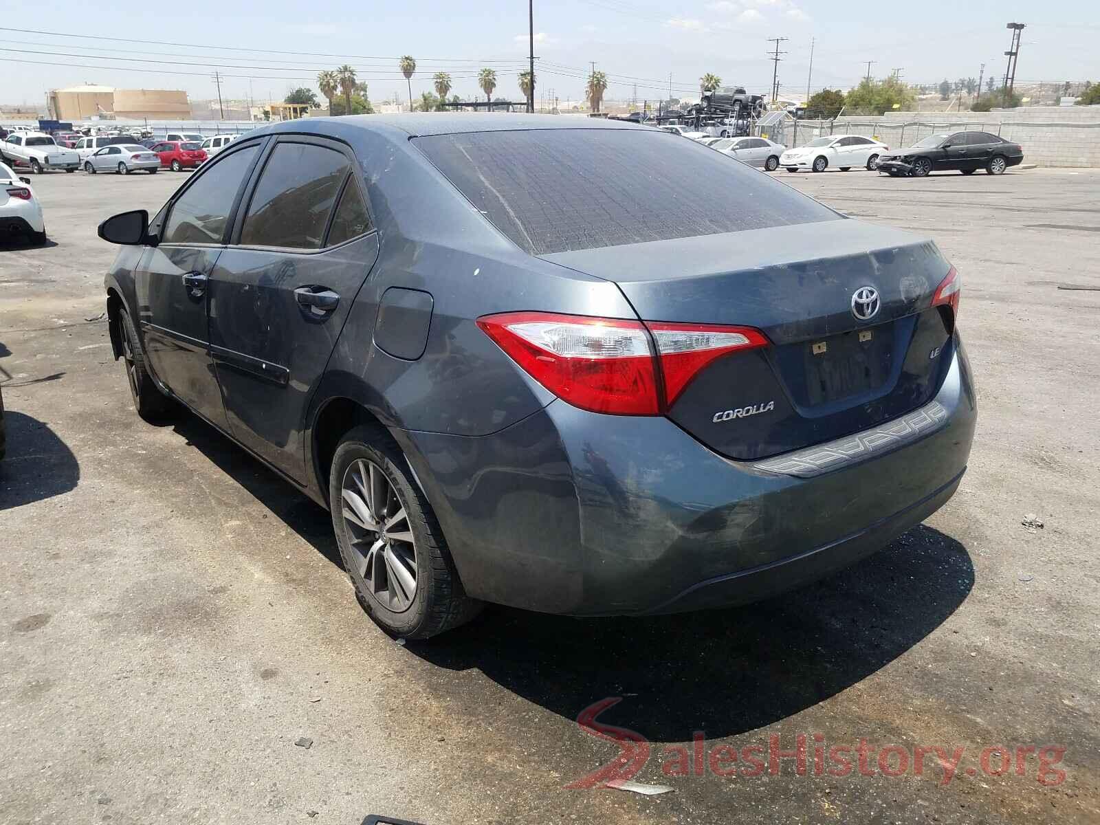 5YFBURHE8GP383882 2016 TOYOTA COROLLA