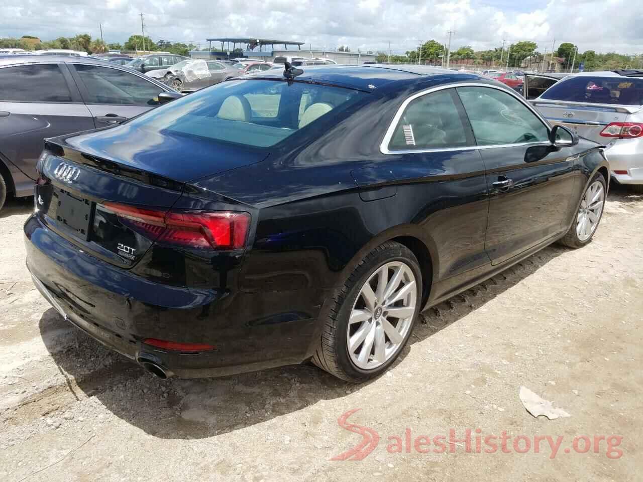 WAUNNAF50JA103475 2018 AUDI A5