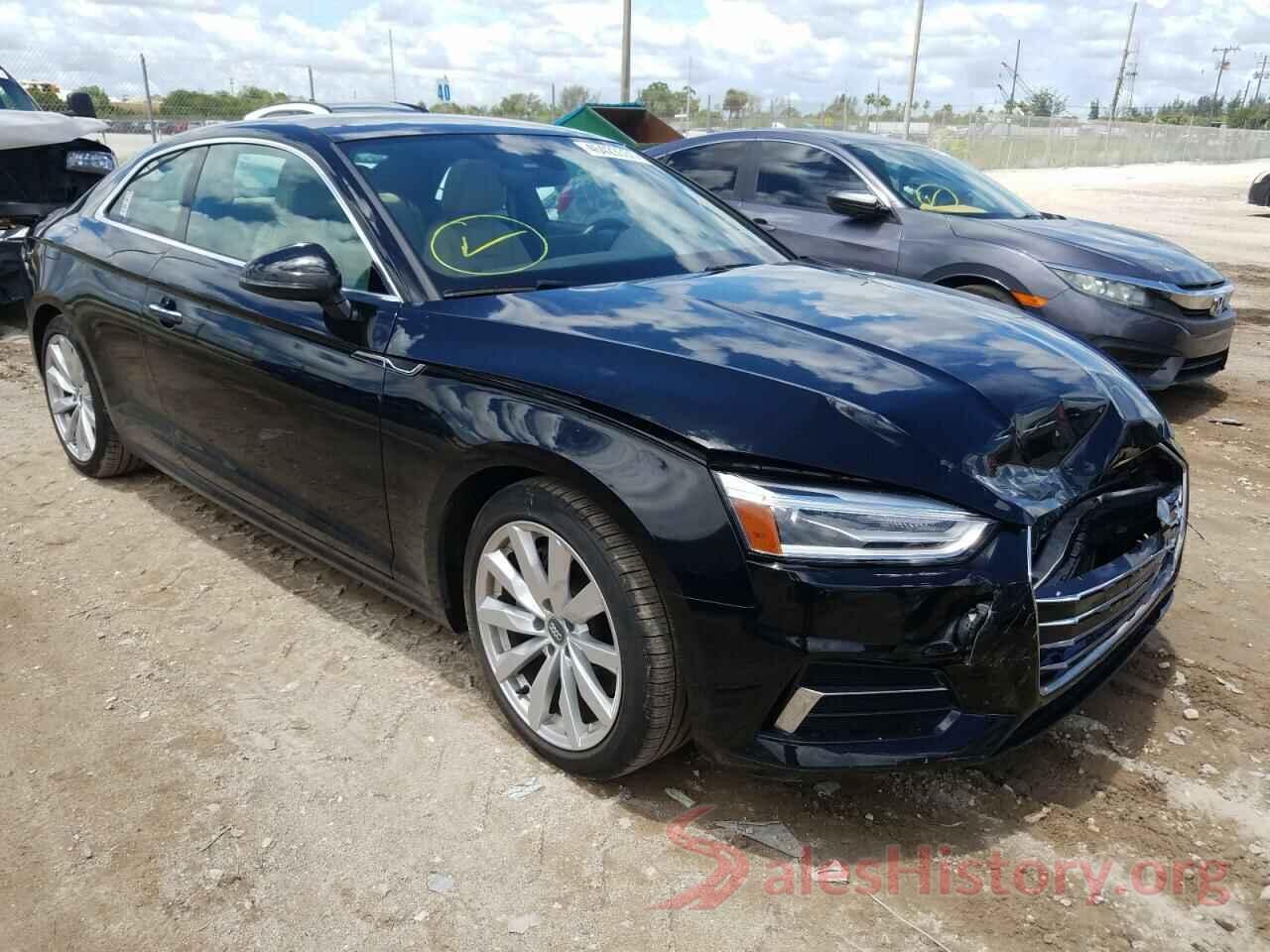 WAUNNAF50JA103475 2018 AUDI A5