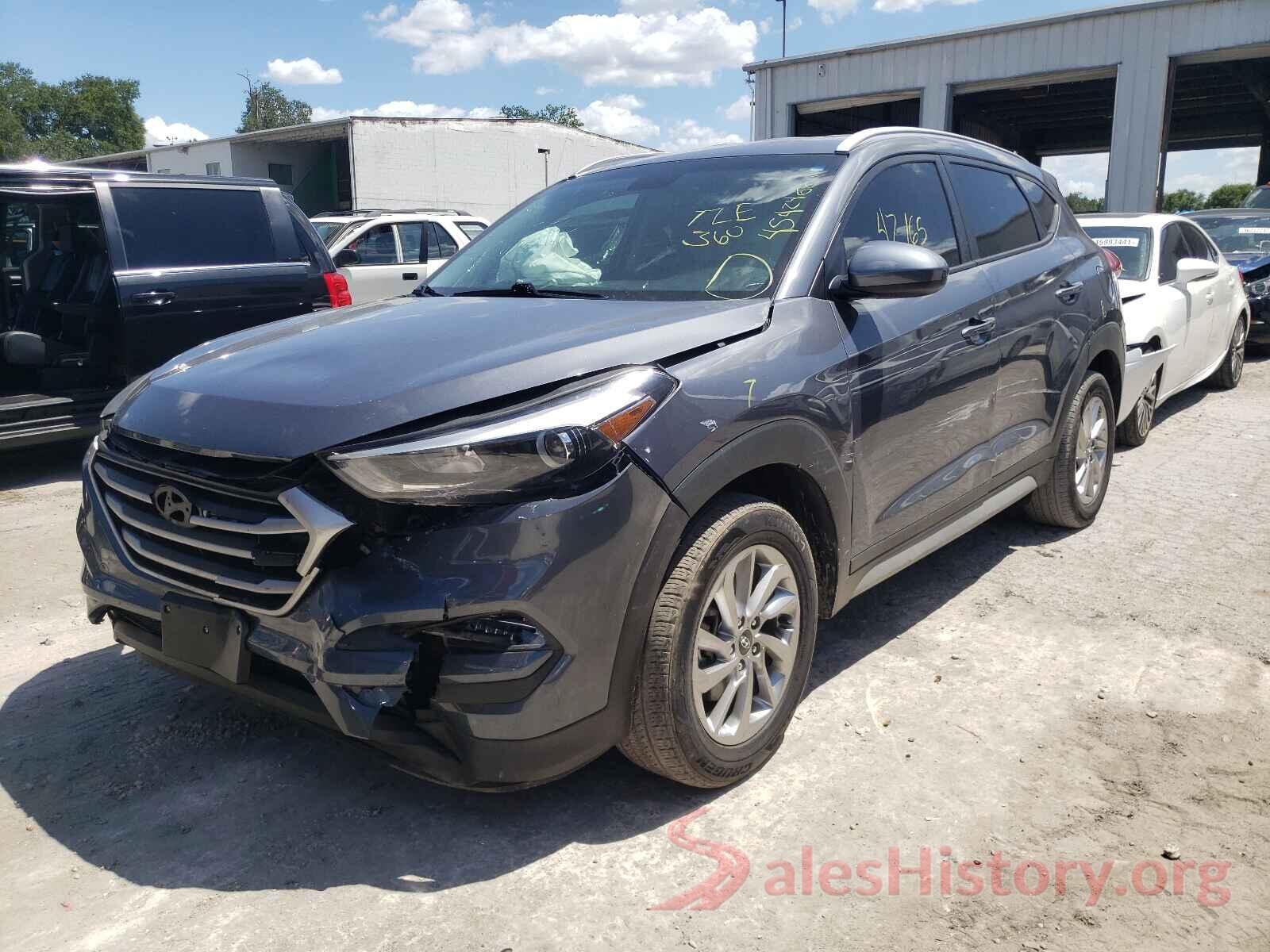 KM8J3CA41JU659077 2018 HYUNDAI TUCSON