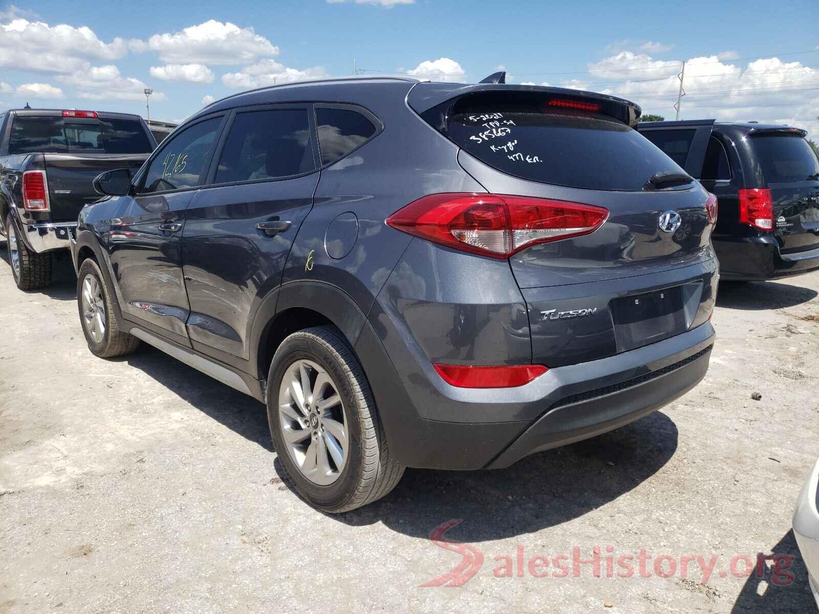 KM8J3CA41JU659077 2018 HYUNDAI TUCSON