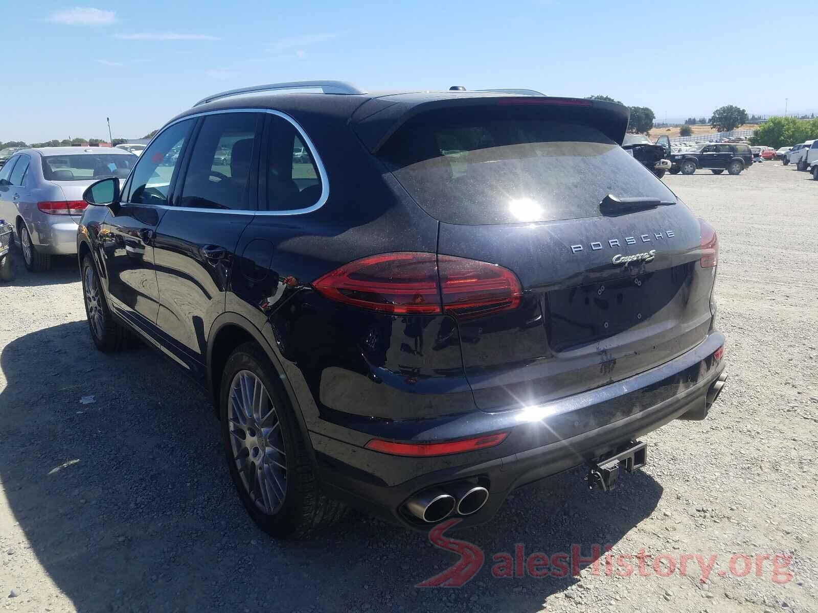 WP1AE2A21HLA76515 2017 PORSCHE CAYENNE