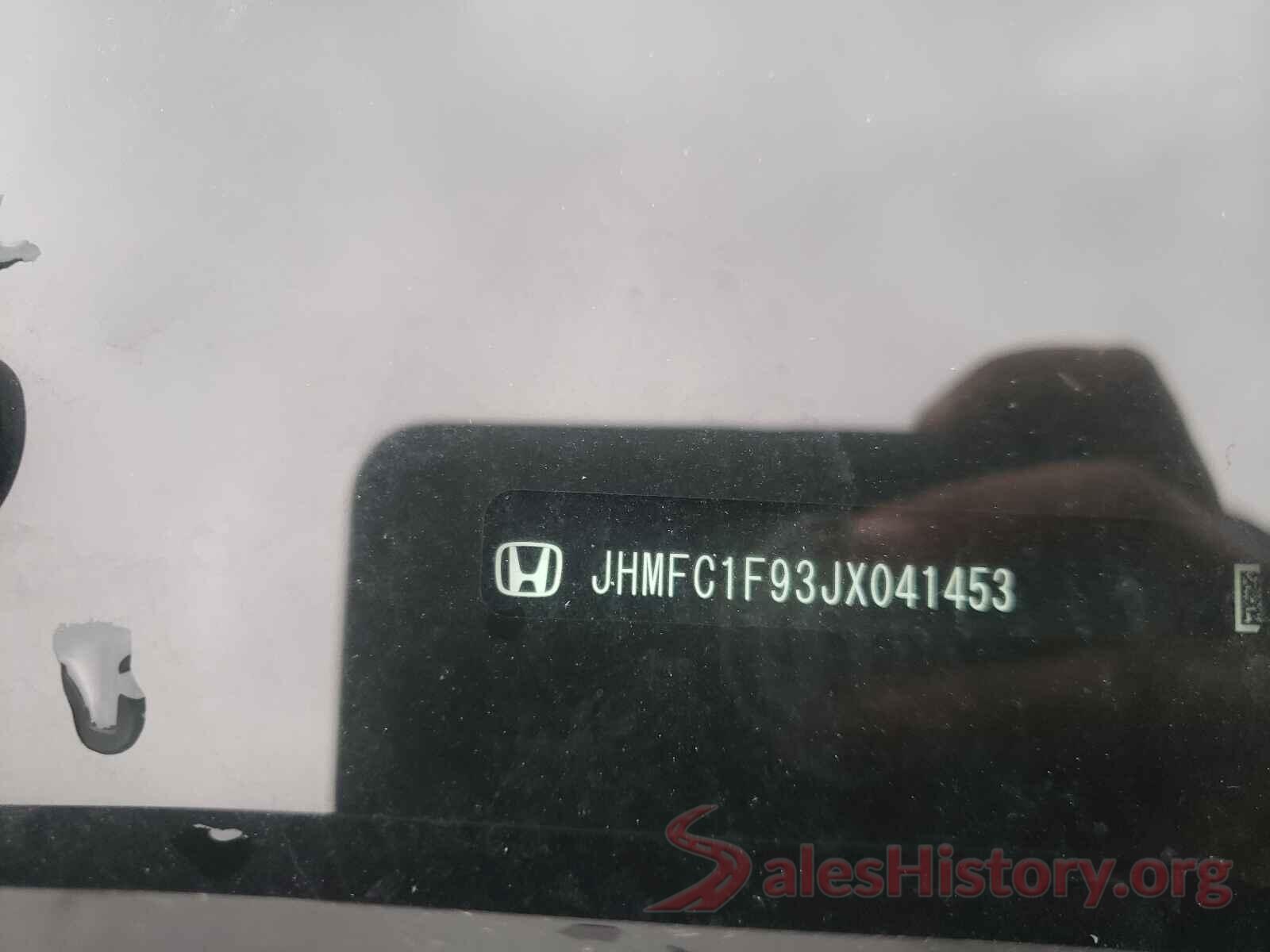 JHMFC1F93JX041453 2018 HONDA CIVIC