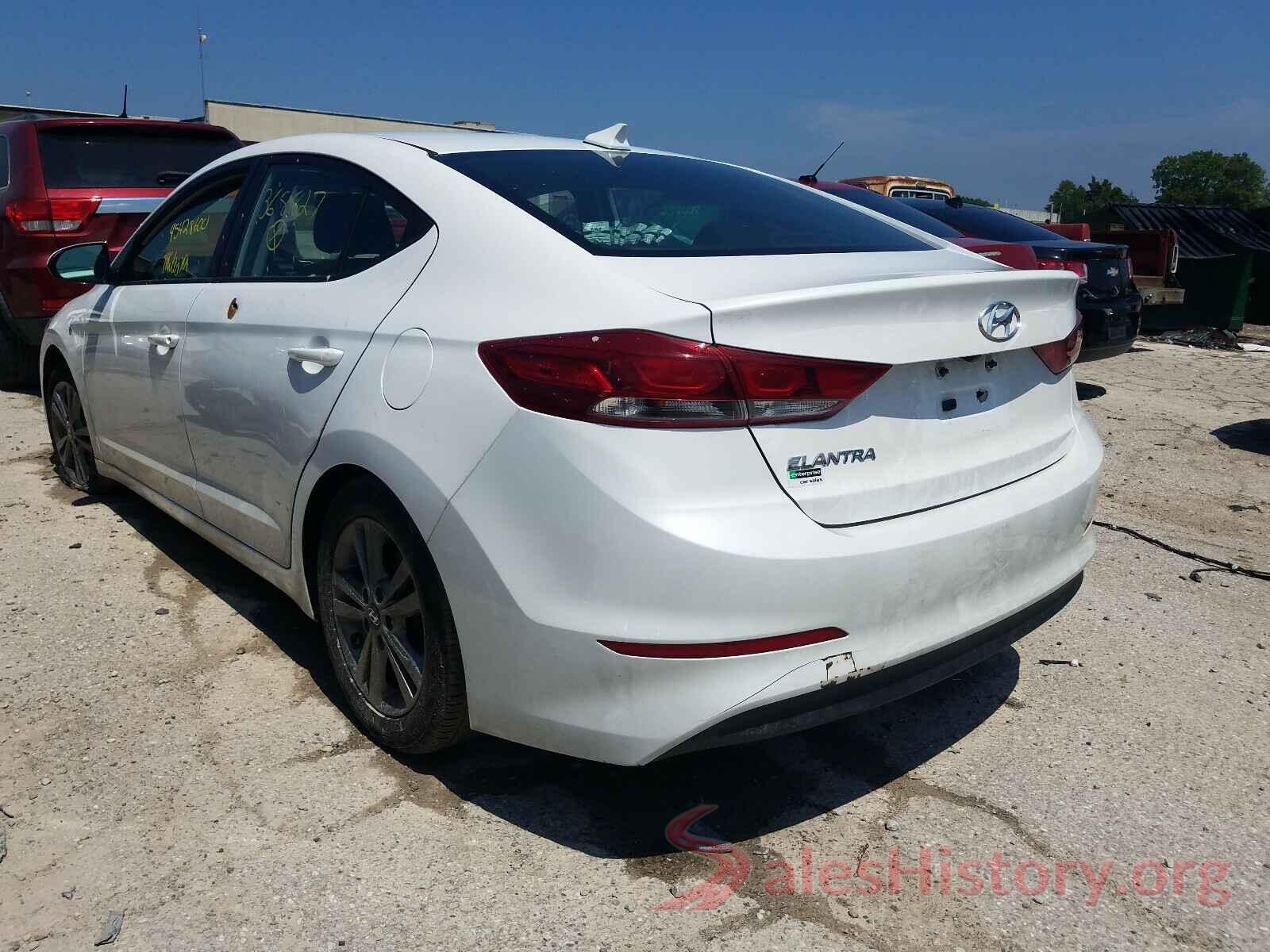 5NPD84LF7JH368827 2018 HYUNDAI ELANTRA